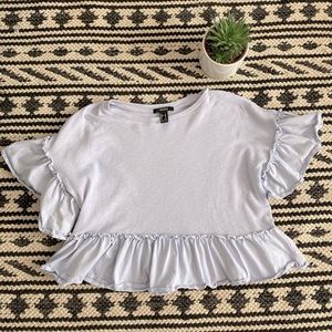 Lavender Babydoll Top